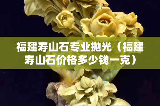 福建壽山石專業拋光（福建壽山石價格多少錢一克）