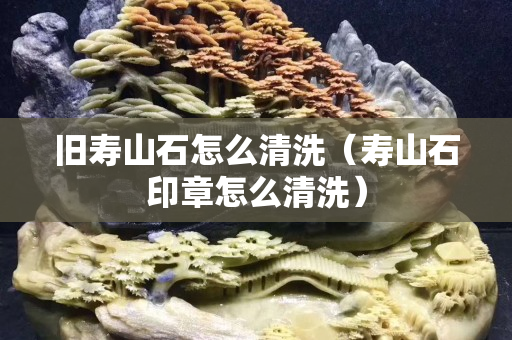 舊壽山石怎么清洗（壽山石印章怎么清洗）