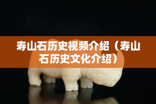 壽山石歷史視頻介紹（壽山石歷史文化介紹）