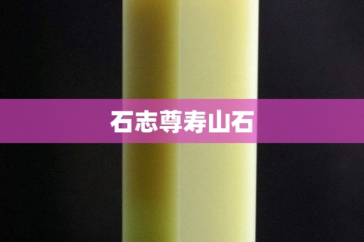 石志尊壽山石