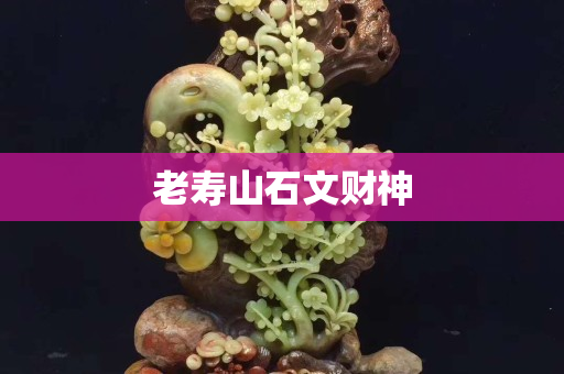 老壽山石文財(cái)神