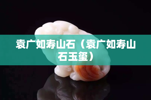 袁廣如壽山石（袁廣如壽山石玉璽）