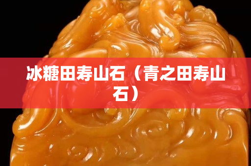 冰糖田壽山石（青之田壽山石）