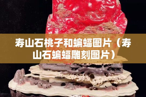 壽山石桃子和蝙蝠圖片（壽山石蝙蝠雕刻圖片）