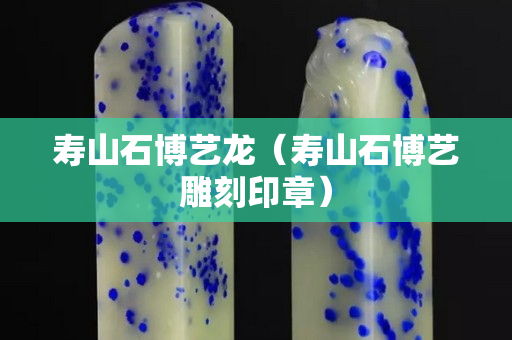 壽山石博藝龍（壽山石博藝雕刻印章）
