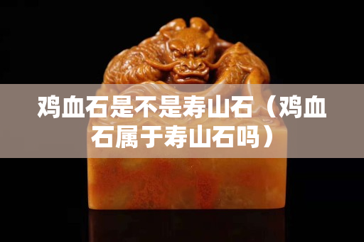 雞血石是不是壽山石（雞血石屬于壽山石嗎）