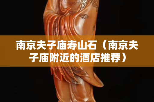 南京夫子廟壽山石（南京夫子廟附近的酒店推薦）