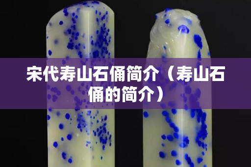 宋代壽山石俑簡(jiǎn)介（壽山石俑的簡(jiǎn)介）