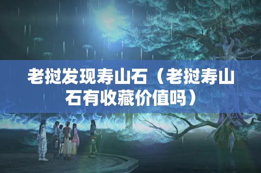 老撾發現壽山石（老撾壽山石有收藏價值嗎）