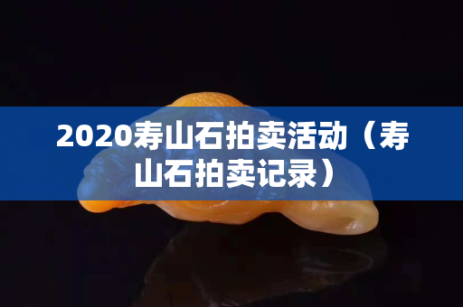 2020壽山石拍賣活動（壽山石拍賣記錄）