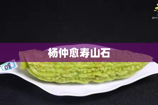 楊仲愈壽山石