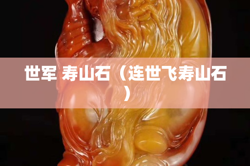世軍 壽山石（連世飛壽山石）