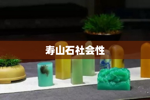 壽山石社會性