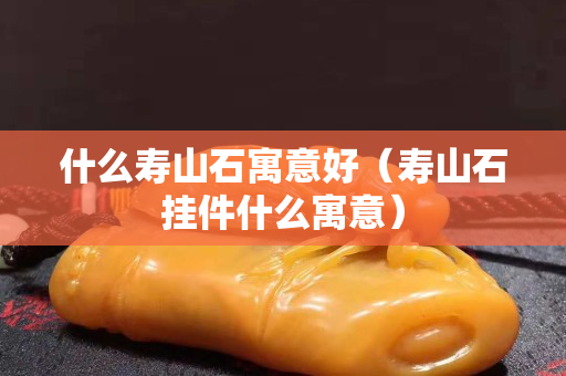 什么壽山石寓意好（壽山石掛件什么寓意）