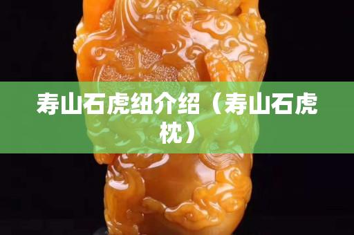 壽山石虎紐介紹（壽山石虎枕）