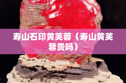 壽山石印黃芙蓉（壽山黃芙蓉貴嗎）