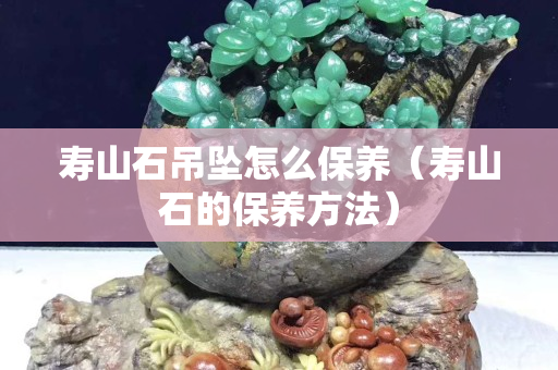 壽山石吊墜怎么保養（壽山石的保養方法）
