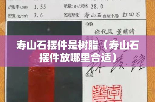 壽山石擺件是樹脂（壽山石擺件放哪里合適）