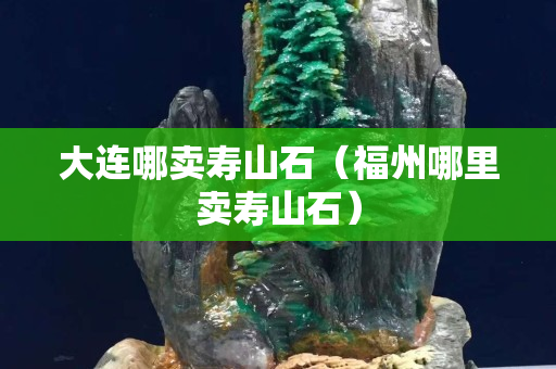 大連哪賣壽山石（福州哪里賣壽山石）