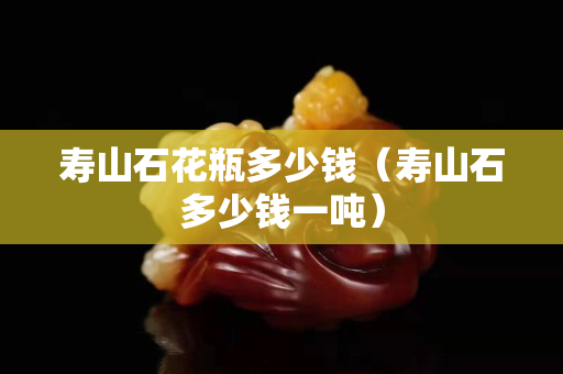 壽山石花瓶多少錢（壽山石多少錢一噸）