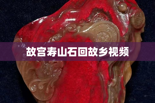 故宮壽山石回故鄉(xiāng)視頻