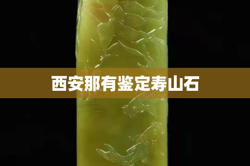 西安那有鑒定壽山石