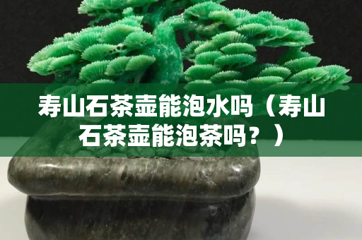 壽山石茶壺能泡水嗎（壽山石茶壺能泡茶嗎？）