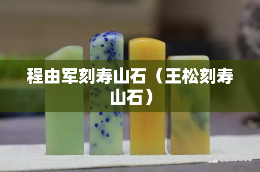程由軍刻壽山石（王松刻壽山石）