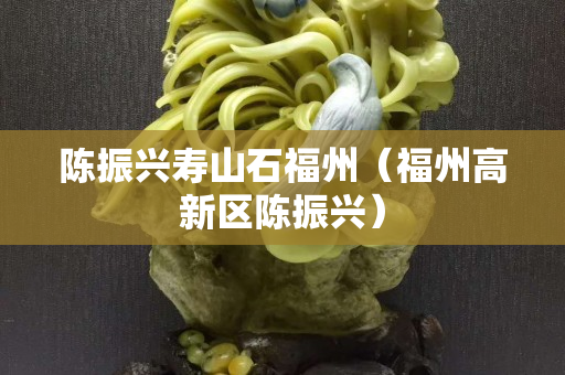 陳振興壽山石福州（福州高新區陳振興）