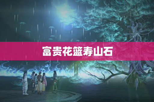 富貴花籃壽山石