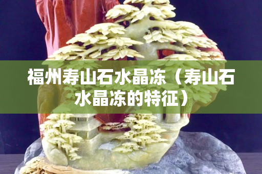 福州壽山石水晶凍（壽山石水晶凍的特征）