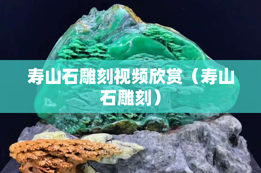 壽山石雕刻視頻欣賞（壽山石雕刻）