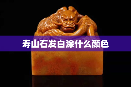 壽山石發(fā)白涂什么顏色