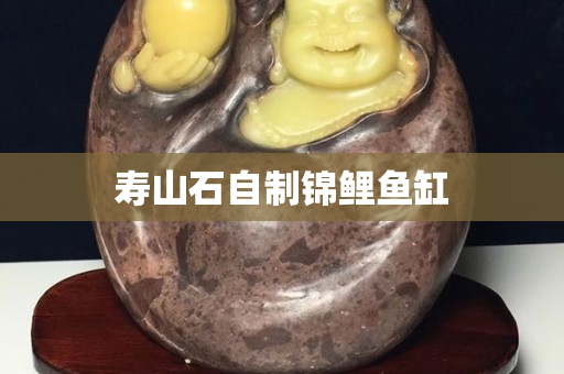 壽山石自制錦鯉魚缸