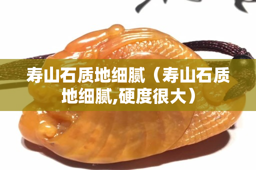 壽山石質地細膩（壽山石質地細膩,硬度很大）