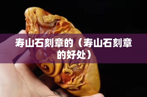壽山石刻章的（壽山石刻章的好處）