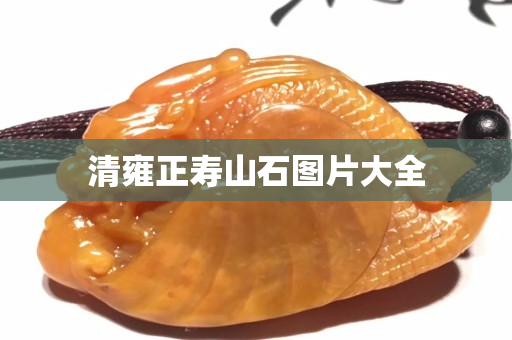 清雍正壽山石圖片大全