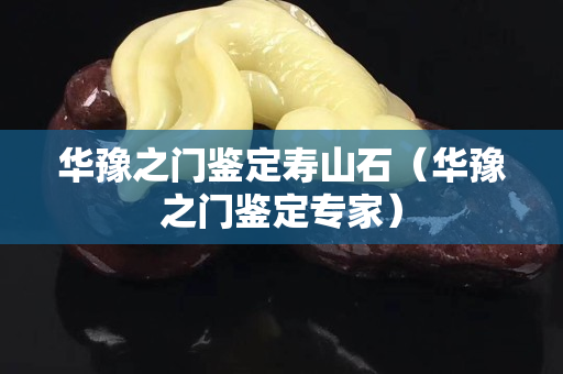 華豫之門鑒定壽山石（華豫之門鑒定專家）