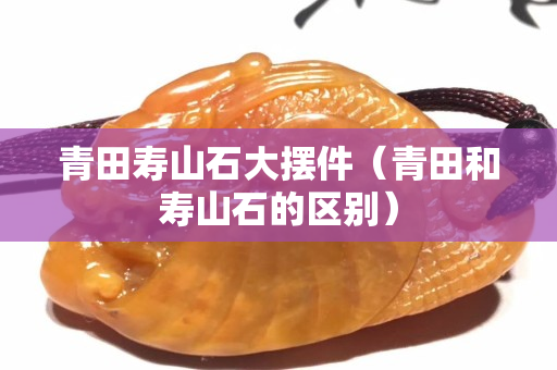 青田壽山石大擺件（青田和壽山石的區別）