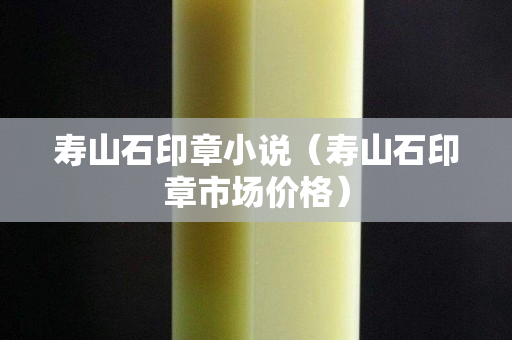 壽山石印章小說（壽山石印章市場價格）