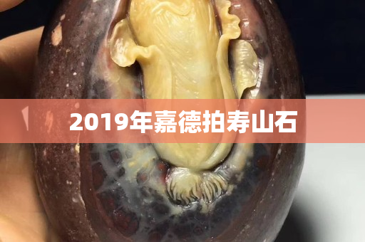 2019年嘉德拍壽山石
