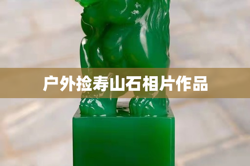 戶外撿壽山石相片作品