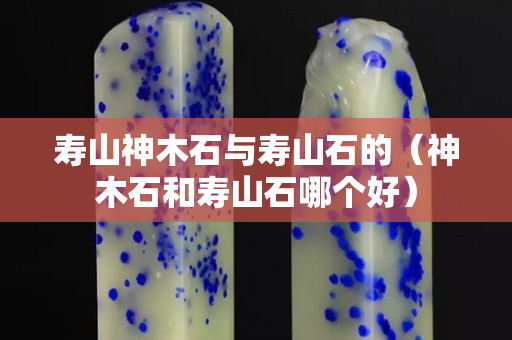 壽山神木石與壽山石的（神木石和壽山石哪個好）
