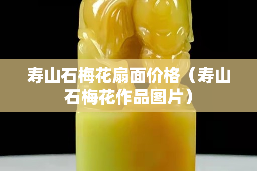 壽山石梅花扇面價格（壽山石梅花作品圖片）