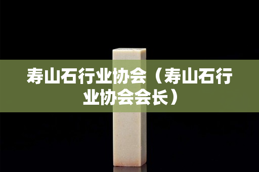 壽山石行業(yè)協(xié)會（壽山石行業(yè)協(xié)會會長）