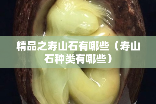 精品之壽山石有哪些（壽山石種類(lèi)有哪些）