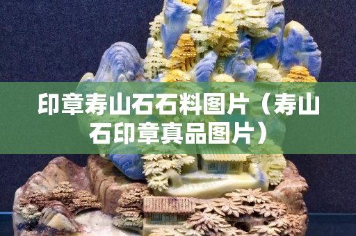 印章壽山石石料圖片（壽山石印章真品圖片）