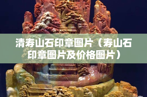清壽山石印章圖片（壽山石印章圖片及價格圖片）