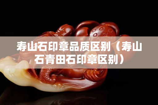 壽山石印章品質區別（壽山石青田石印章區別）