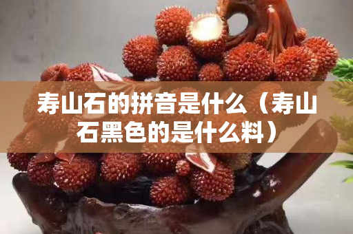 壽山石的拼音是什么（壽山石黑色的是什么料）